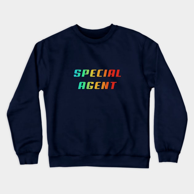 Special Agent Occupation Crewneck Sweatshirt by PallKris